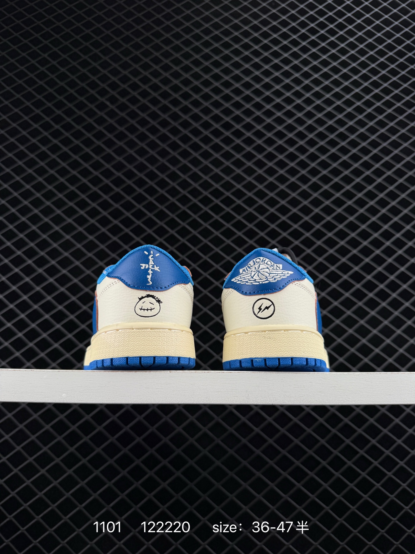 Fragment x Travis Scott x LV Air Jordan 1 Low